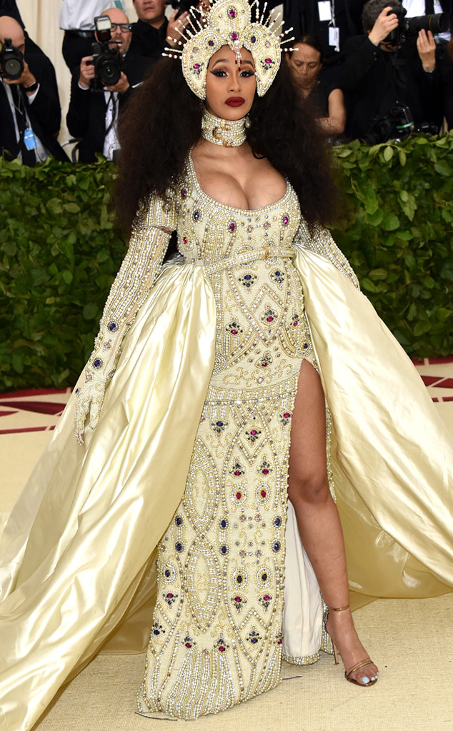 Image result for cardi b met gala